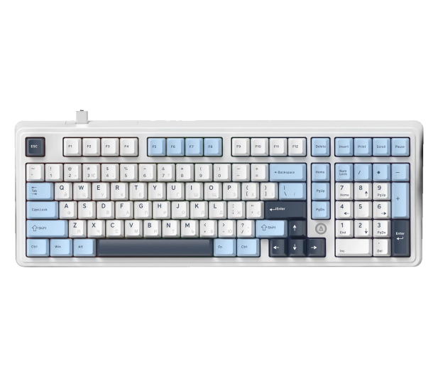 Ajazz AK980 Magnetic Switch biała - 1536375 - zdjęcie